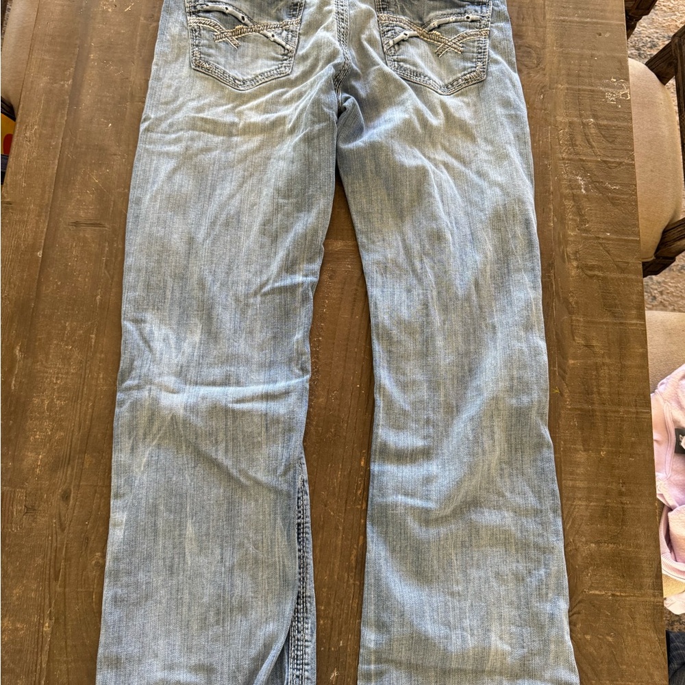 BKE Men's Light Blue Straight Jeans - Picture 6 of 6